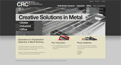 Desktop Screenshot of crcmetalproducts.com